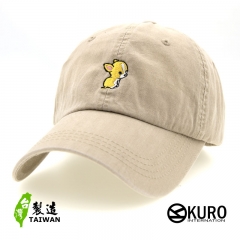 KURO-SHOP 吉娃娃 電繡 老帽 棒球帽 布帽(可客製化)