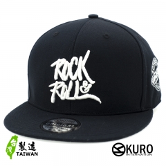 KURO-SHOP ROCK&ROLL潮流板帽(可客製化電繡)