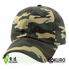 kuro-迷彩台灣製造老帽棒球帽布帽