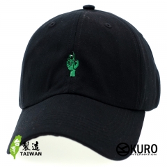 KURO-SHOP 萬聖節 魔鬼手 電繡 老帽 棒球帽 布帽(可客製化)
