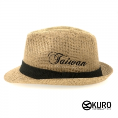 KURO SHOP Taiwan  夏日潮流紳士草帽(可客製化)