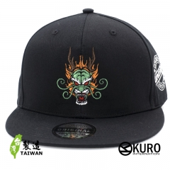 KURO-SHOP 神龍  平板帽-棒球帽(可客製化)