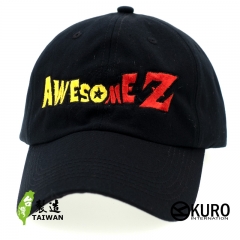 KURO-SHOP  七龍珠風格 AWESOME 電繡 老帽 棒球帽 布帽(可客製化)