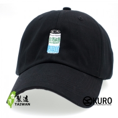 KURO-SHOP  台灣必魯  電繡 老帽 棒球帽 布帽(可客製化)