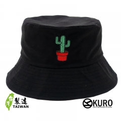 KURO-SHOP 仙人掌 漁夫帽(可客製化電繡)