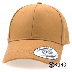 KURO-SHOP 深卡色硬挺版老帽棒球帽布帽
