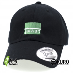 KURO-SHOP Taiwan IN 硬啦 電繡 老帽 棒球帽 布帽(可客製化)