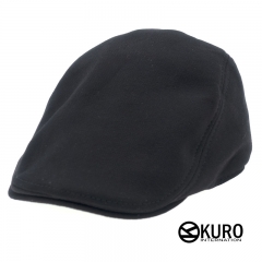 KURO-SHOP 黑色 棉質 小偷帽狩獵帽