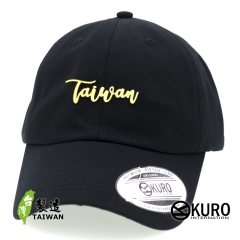 KURO-SHOP Taiwan 草寫 雷雕 老帽 棒球帽 布帽